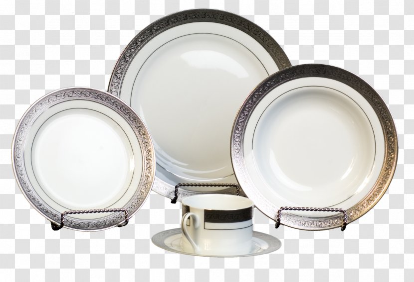 Silver Product Design Tableware - Porcelain Transparent PNG