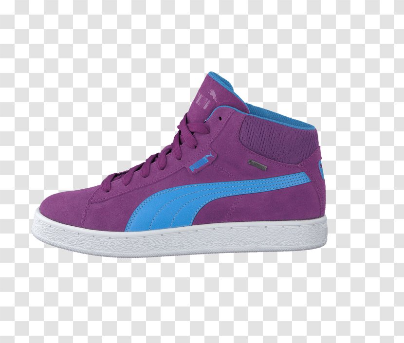 Skate Shoe Sports Shoes Basketball Suede - Running - Purple Black Puma For Women Transparent PNG
