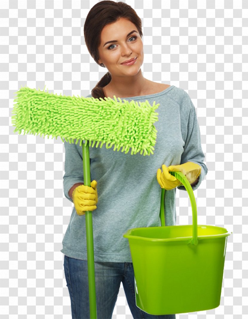 Cleaner Green Cleaning Maid Service Commercial - Shoulder Transparent PNG