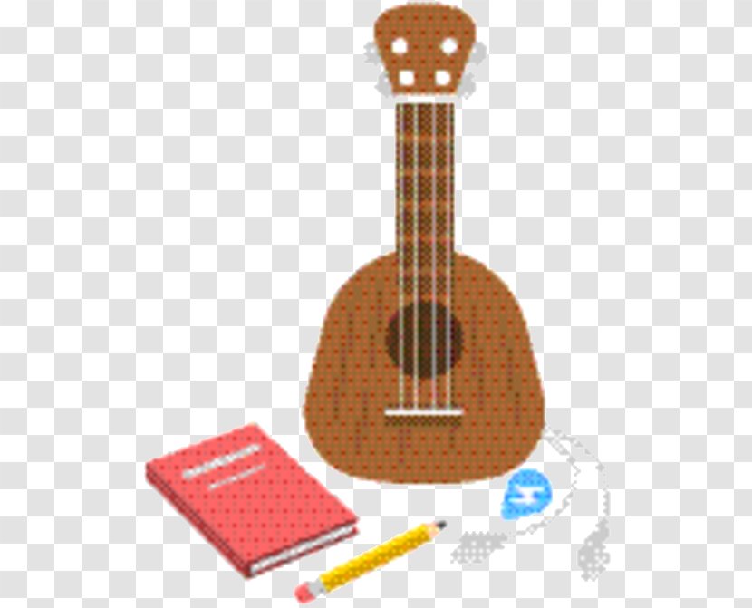 Guitar Cartoon - Acousticelectric - Bandola Jarana Jarocha Transparent PNG