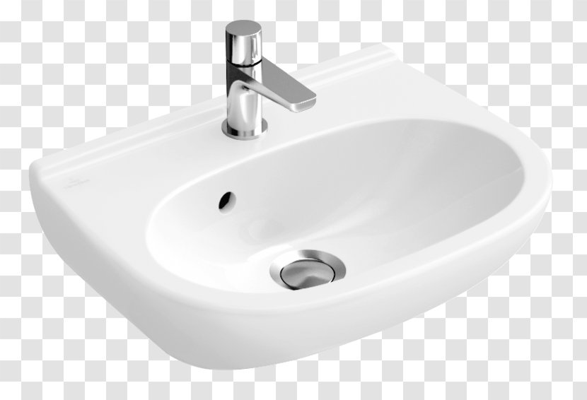 Villeroy & Boch Sink Bathroom Faucet Handles Controls Ceramic Transparent PNG