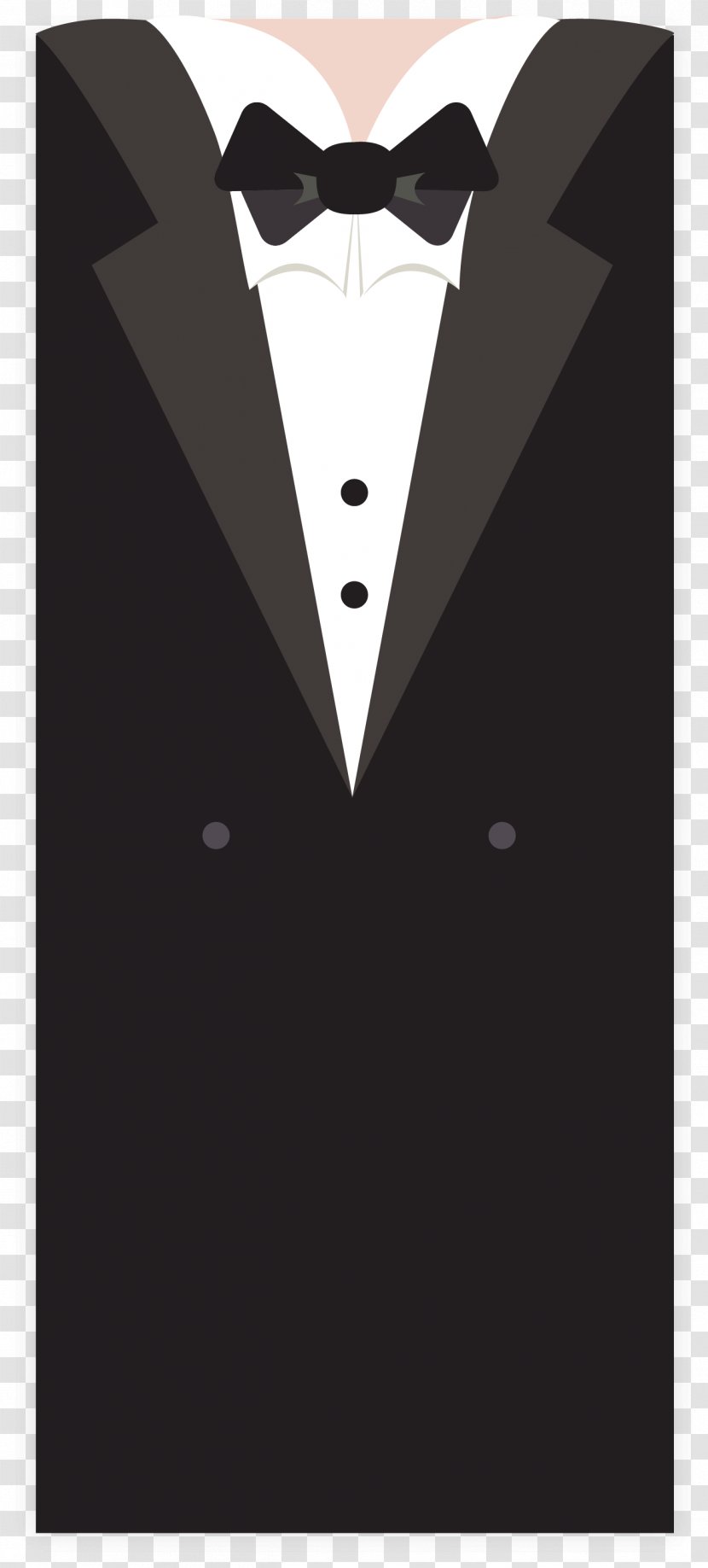 Suit Of Clothes - Gentleman - Bow Tie Transparent PNG