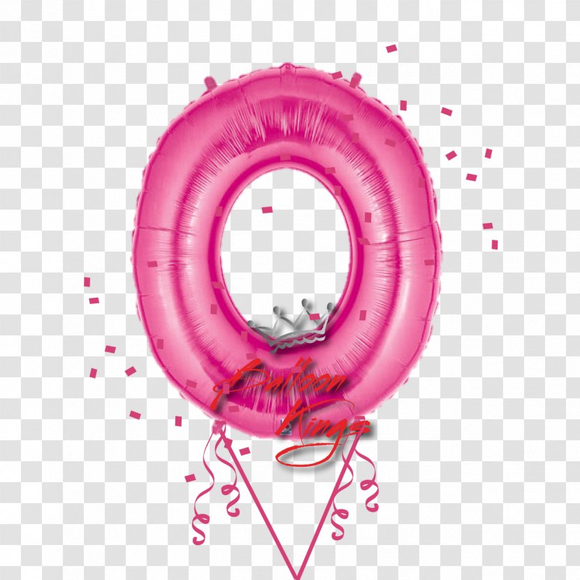 Mylar Balloon Party Birthday Pink - Eye Transparent PNG