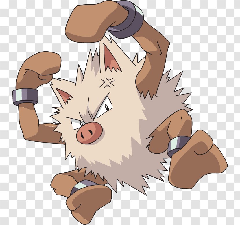 Pokémon Red And Blue Sun Moon Puzzle League Primeape Pikachu - Tail Transparent PNG