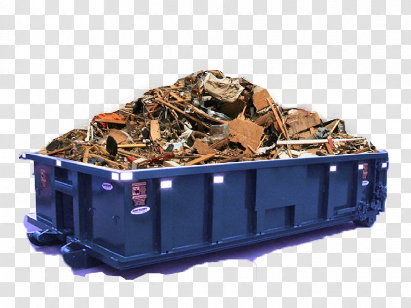 Construction Waste Recycling Dumpster - Building Transparent PNG