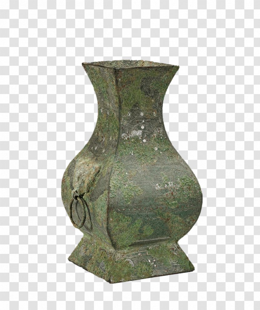 Antique Bronze Icon - Vase - Bottle Transparent PNG