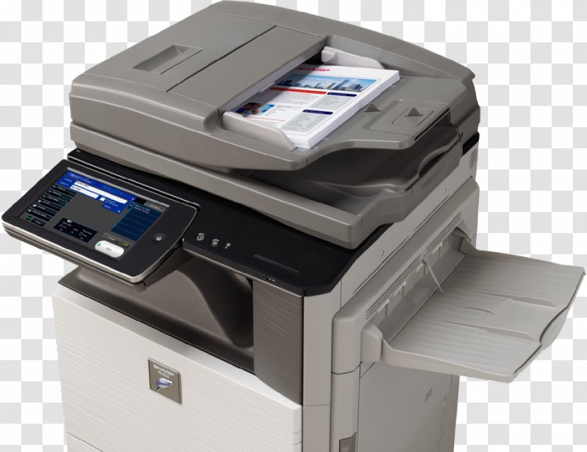 Multi-function Printer Photocopier Touchscreen Image Scanner - Multifunction Transparent PNG
