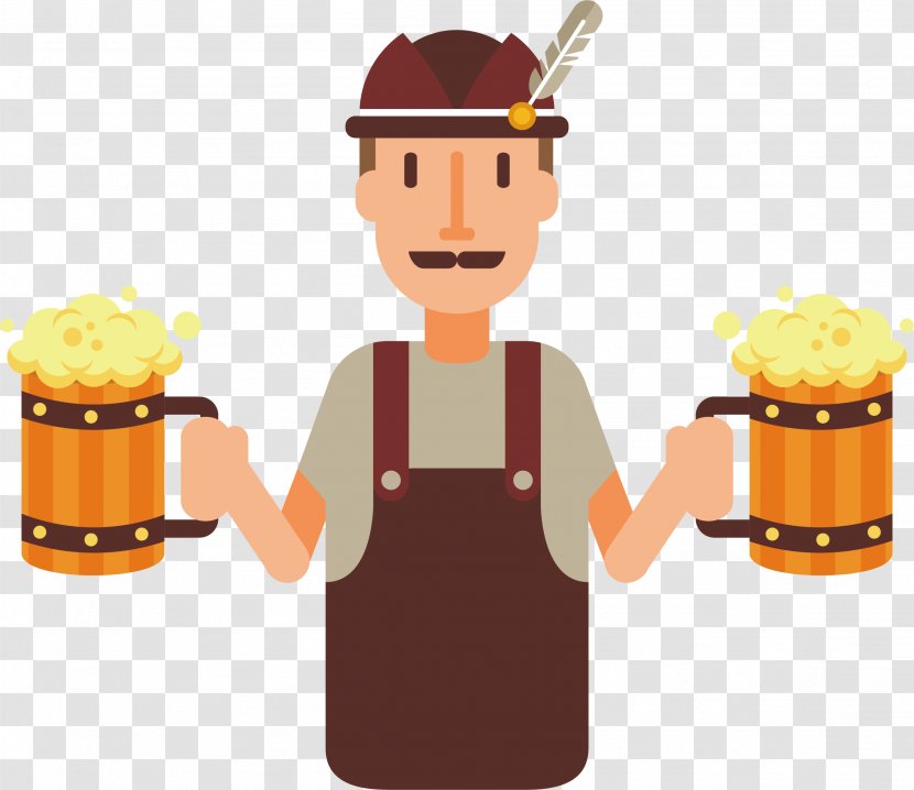 Beer Cartoon Drawing Illustration - Toy - Vector Transparent PNG