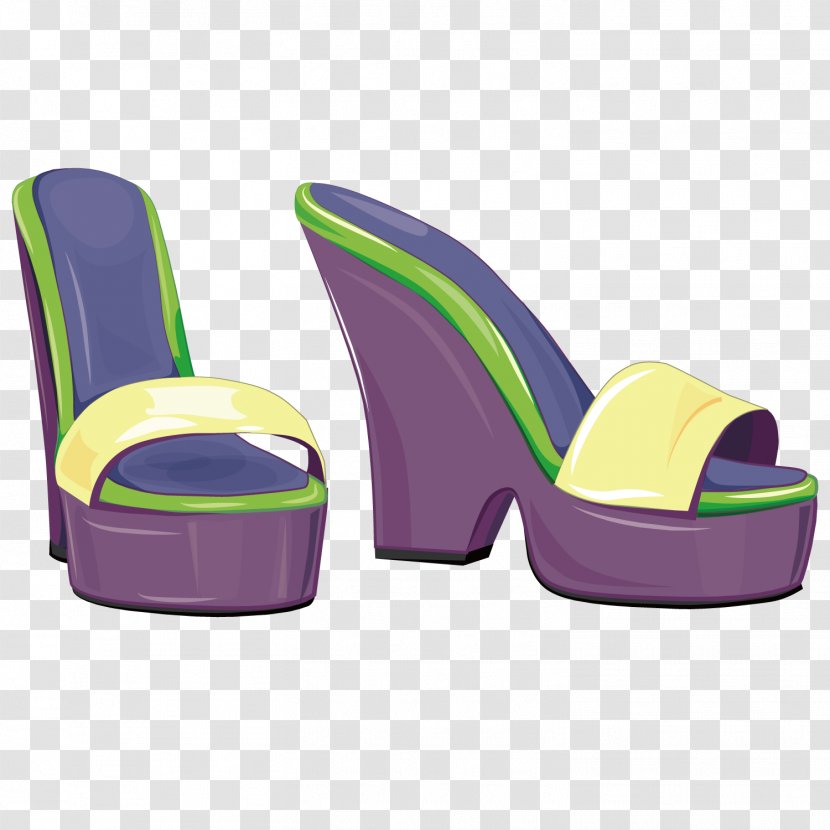 Shoe Sandal Slipper Flip-flops - Footwear - Fine Sandals Transparent PNG