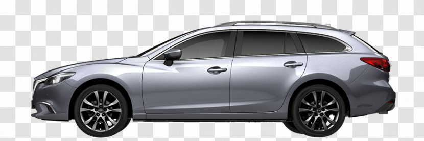 Mid-size Car Mazda6 Bumper - Technology - Silver Transparent PNG