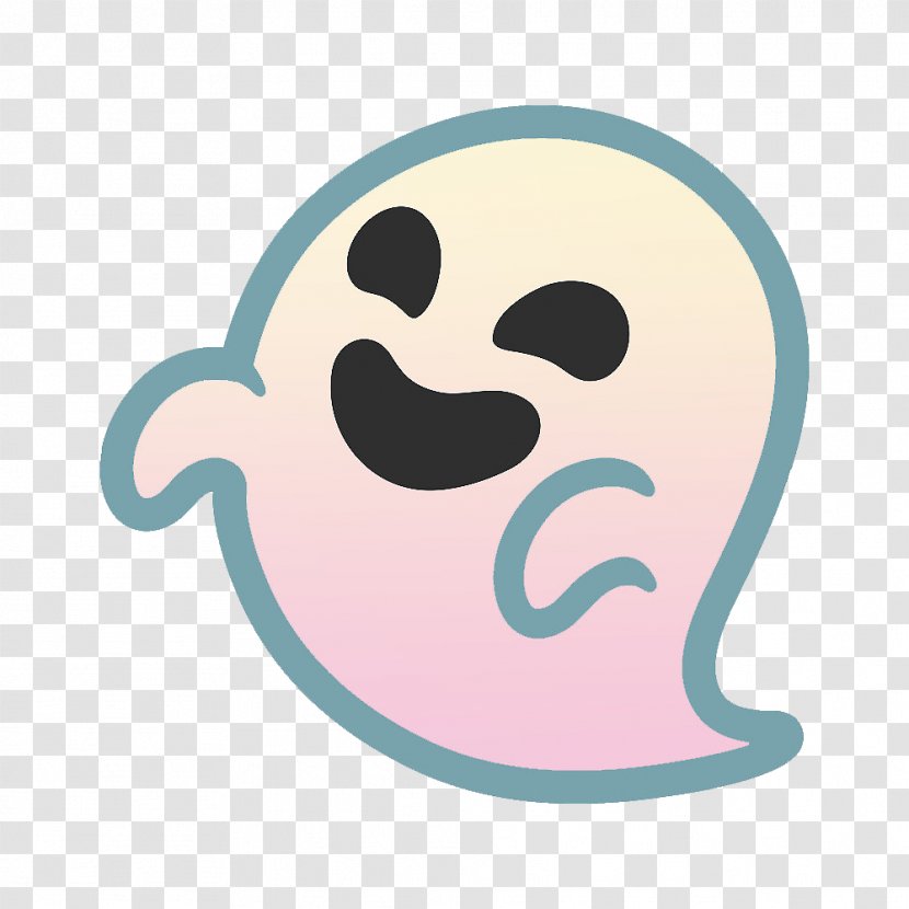 Ghost Emoji YouTube Sticker Emoticon Transparent PNG