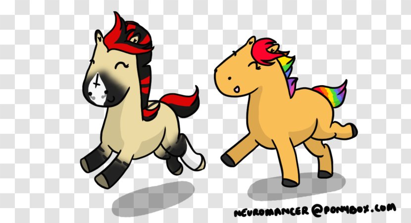Mustang Donkey Illustration Clip Art Pack Animal - Cartoon Transparent PNG