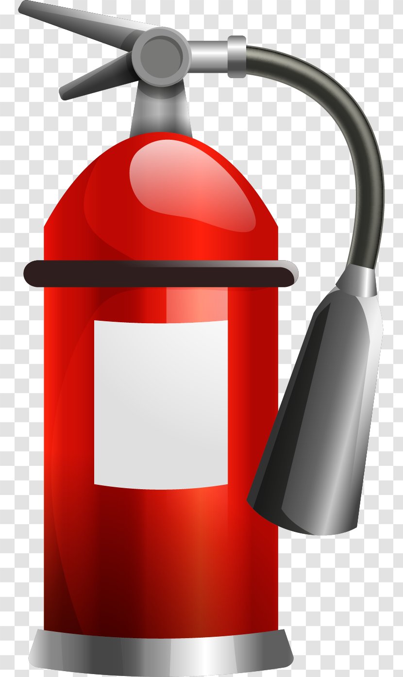 Fire Extinguisher Drawing Euclidean Vector - Conflagration - Painted Transparent PNG