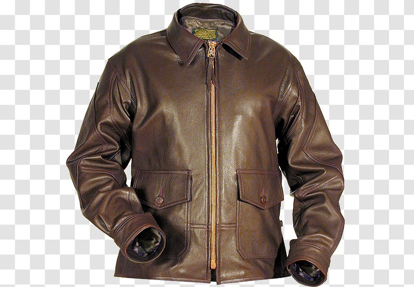 Leather Jacket G-1 Military Flight A-2 - G1 Transparent PNG