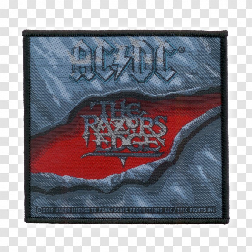 The Razors Edge AC/DC Album Cover Hard Rock - Label - High Voltage Transparent PNG