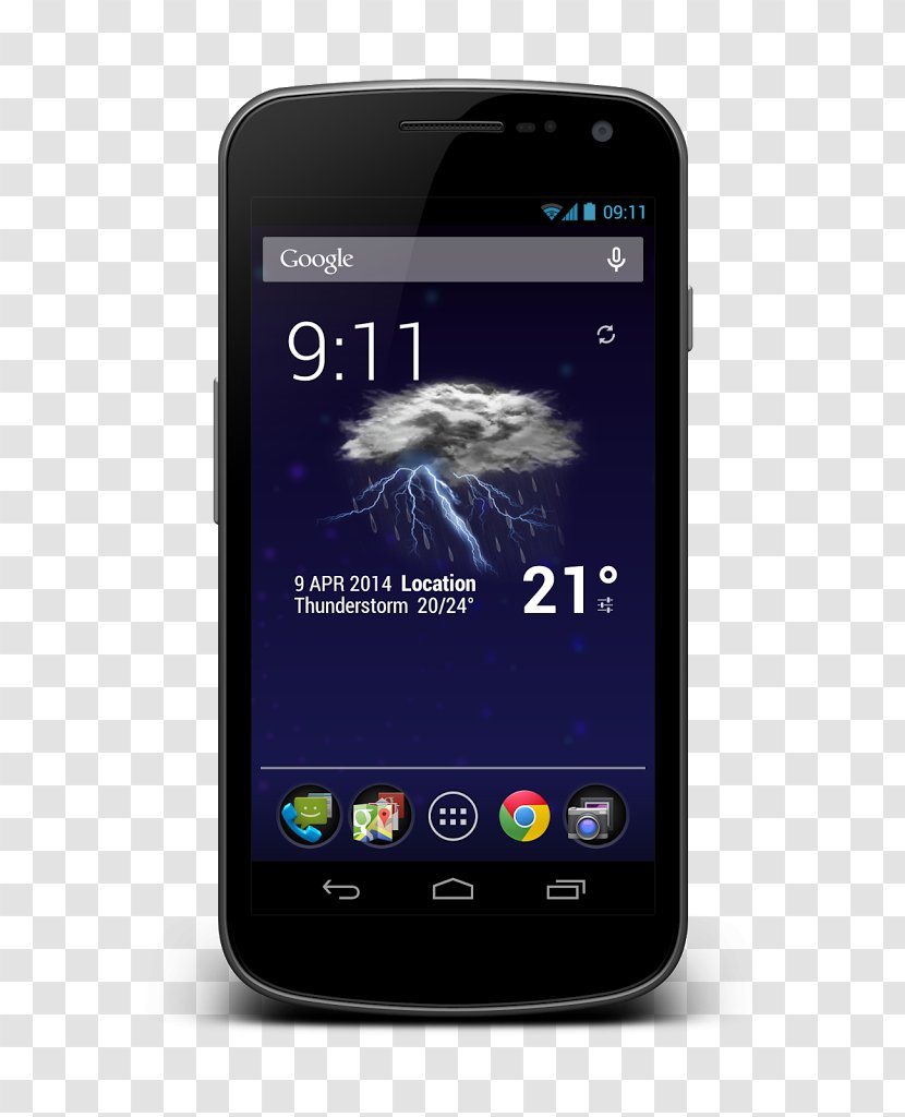 Software Widget Weather Download Mobile Phones - Communication Device Transparent PNG