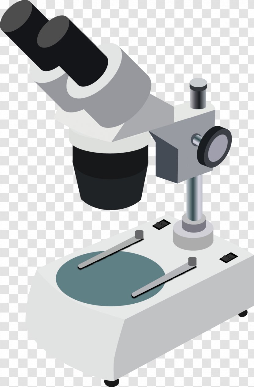 Microscope Clip Art - Optical - Vector Transparent PNG