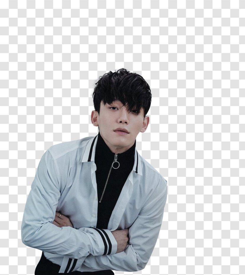 Chen EXO Magazine Allkpop South Korea - Neck Transparent PNG