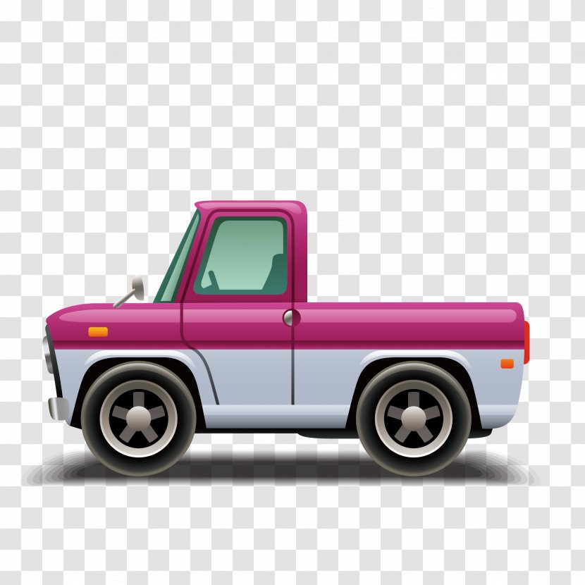 Pickup Truck Car Euclidean Vector - Brand Transparent PNG