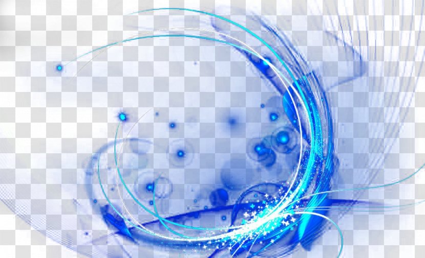 Light Blue Luminous Efficacy - Halo - Science And Technology Effect Transparent PNG