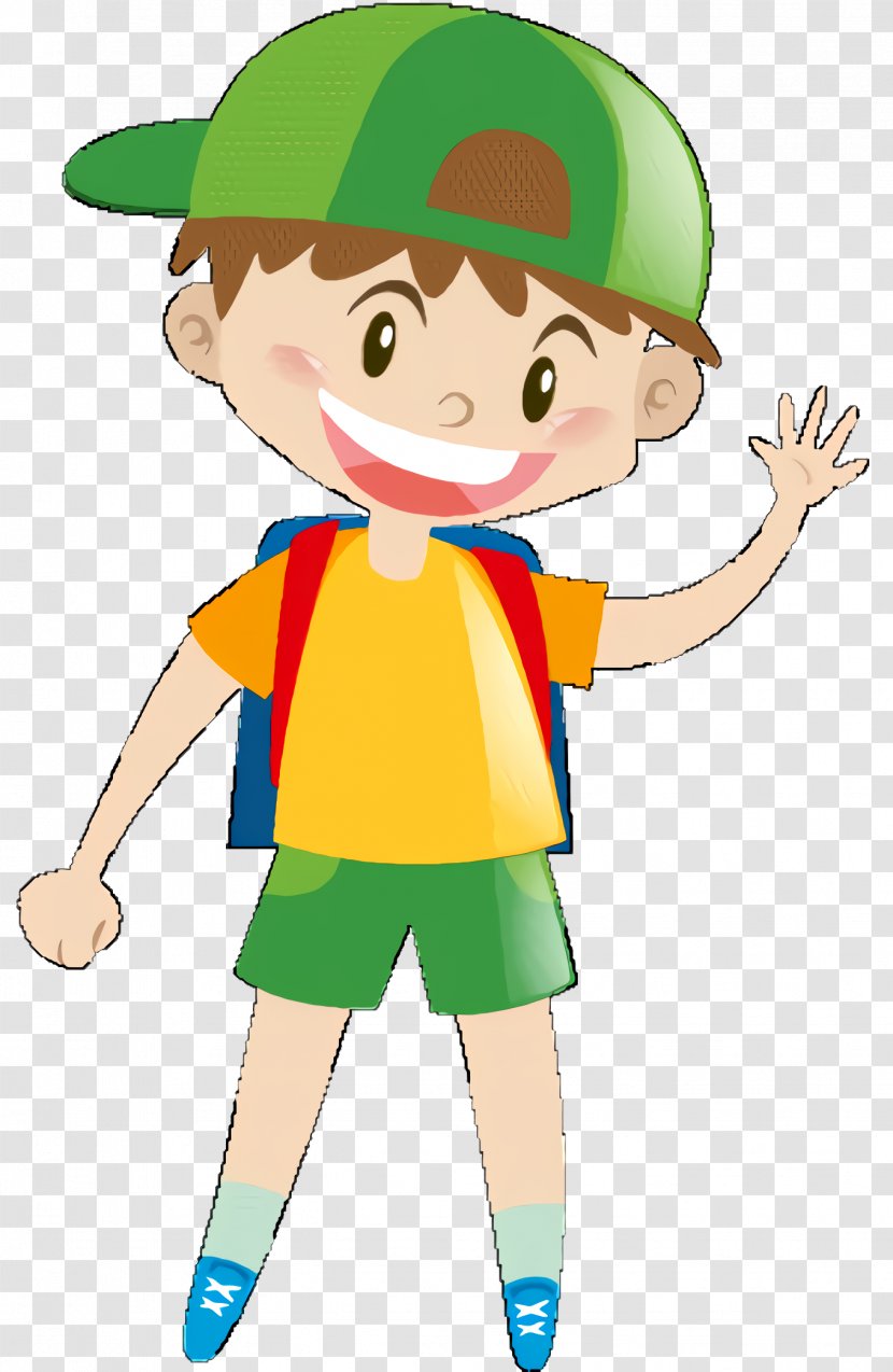 Boy Cartoon - Jumping - Happy Transparent PNG