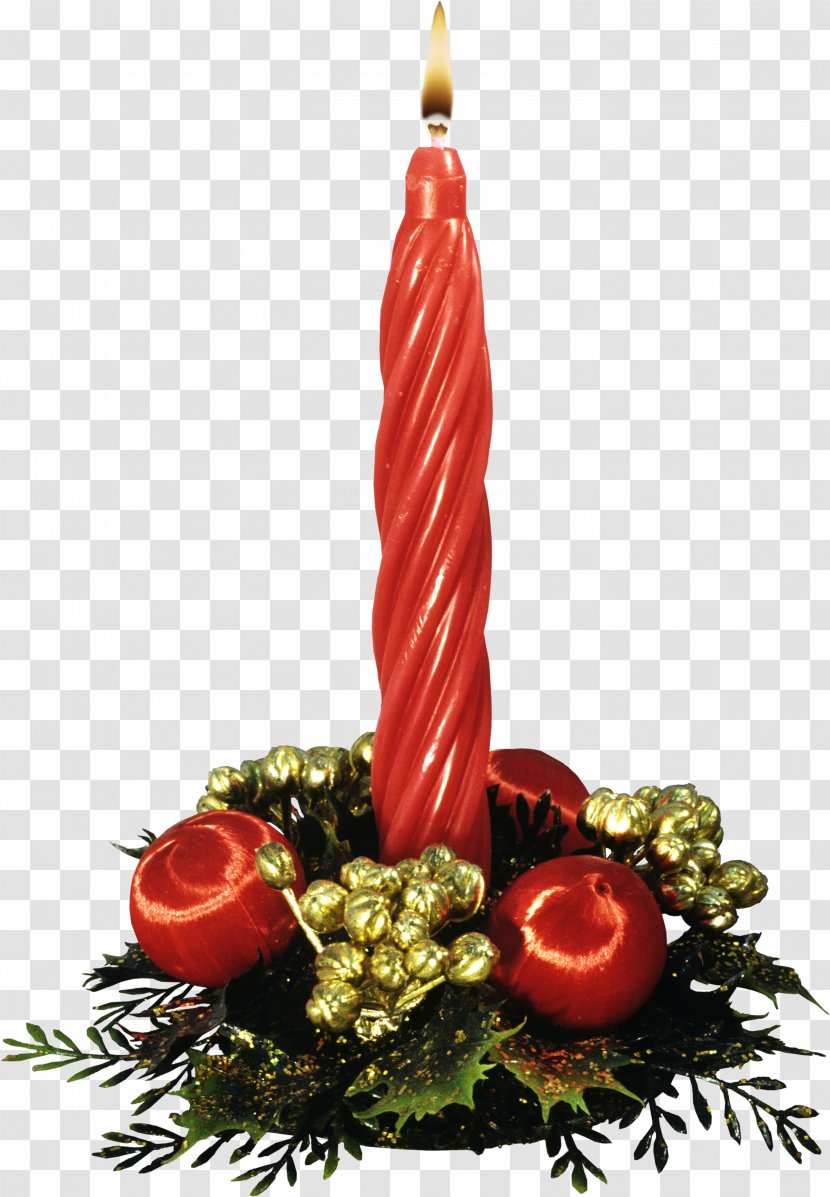 Christmas New Year Candle Bombka - B-52 Transparent PNG