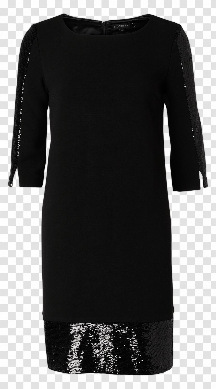 Little Black Dress T-shirt Cardigan Top - Ball Gown Transparent PNG