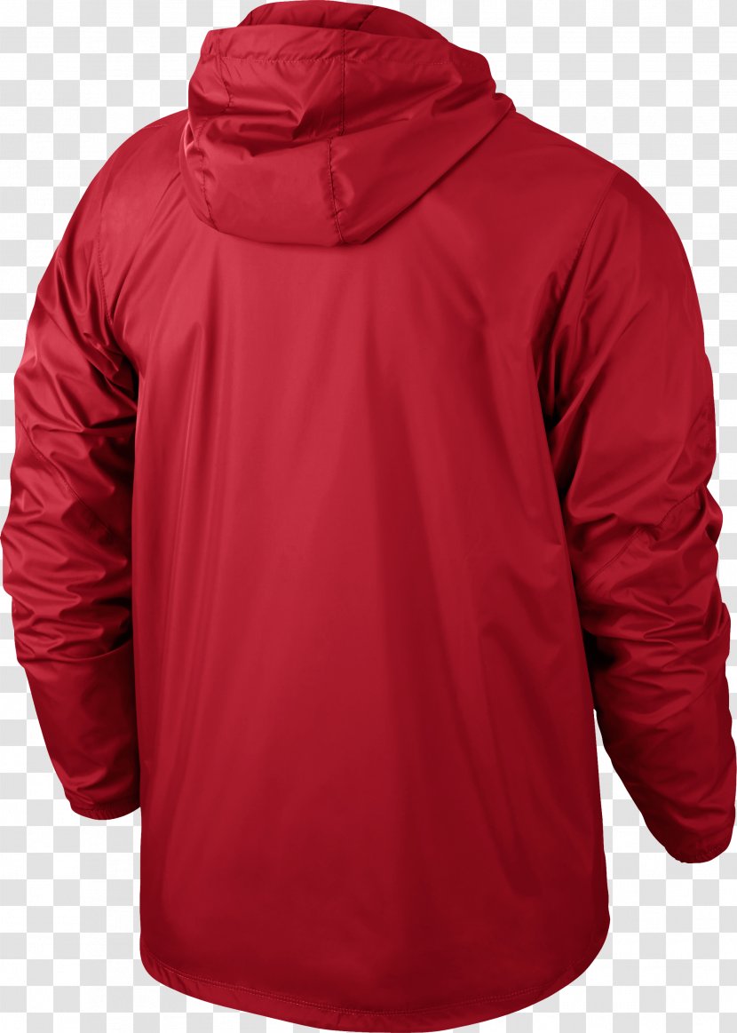 T-shirt Jacket Raincoat Hood Nike - Sleeve Transparent PNG