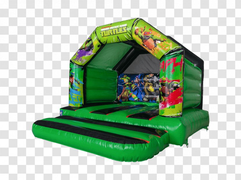 Inflatable Bouncers Teenage Mutant Ninja Turtles Castle Nickelodeon - Airquee Ltd - Airu Trampoline Park And Course Transparent PNG