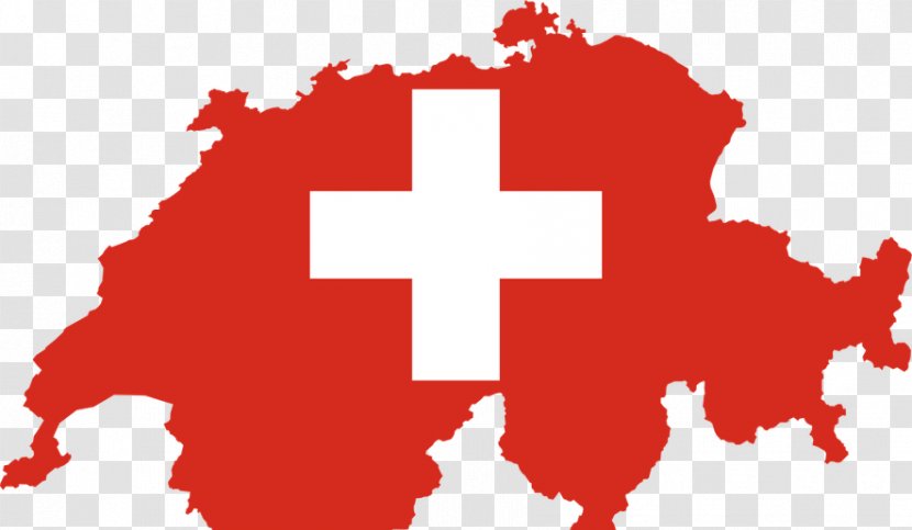 Flag Of Switzerland Map National - Area Transparent PNG