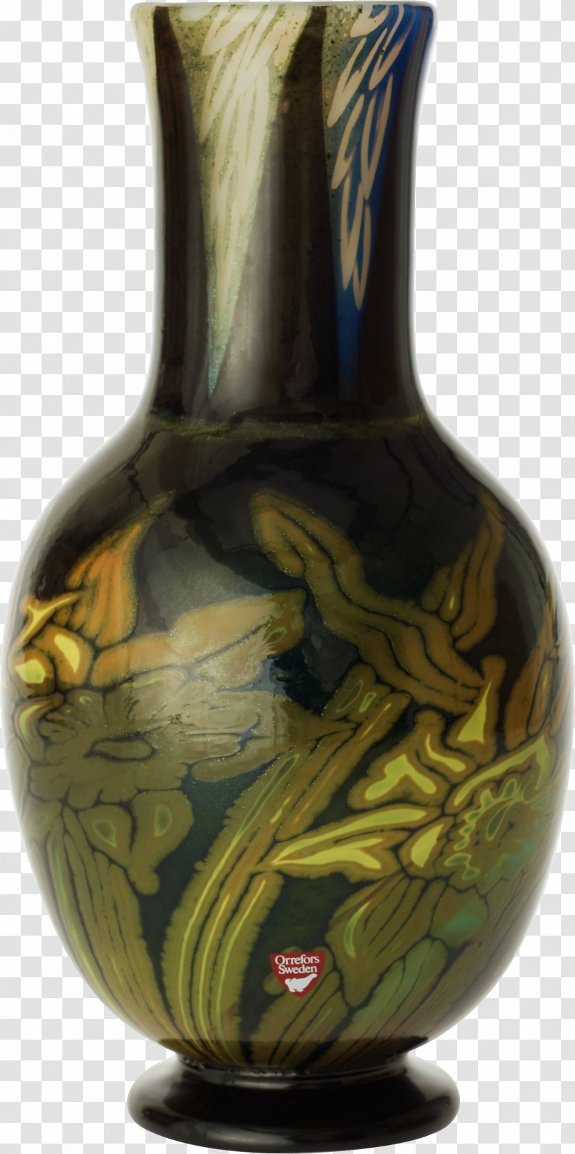 Vase Glass Orrefors Ceramic Transparent PNG