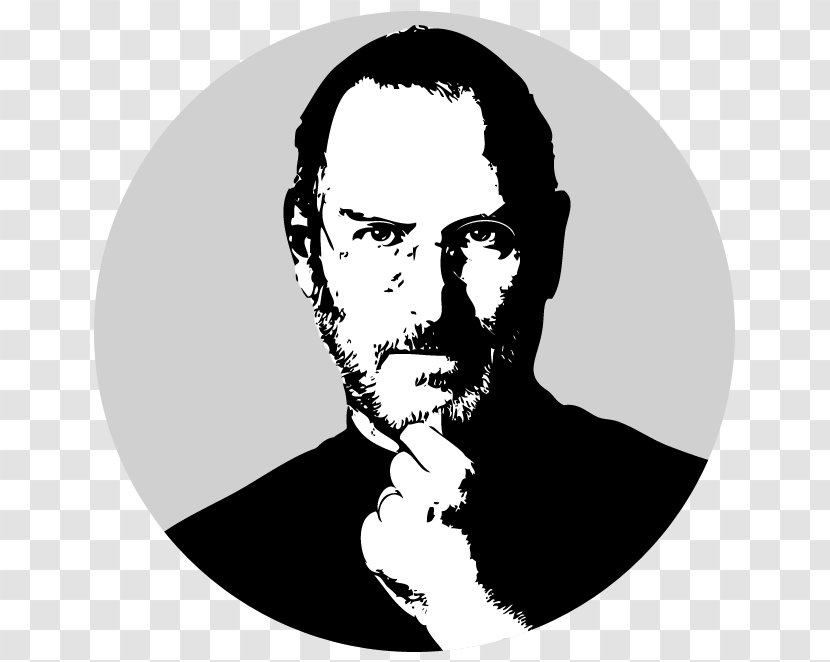 ICon: Steve Jobs The Second Coming Of Book: Things You Should Learn From LaserWriter - Black And White - Jobblackandwhite Transparent PNG