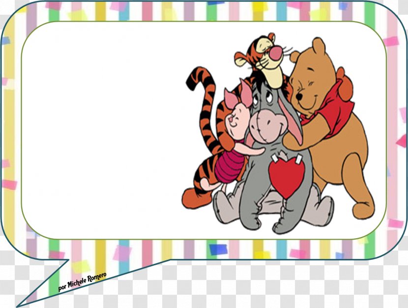 Winnie-the-Pooh Piglet Eeyore Christopher Robin Tigger - Cartoon - Winnie The Pooh Transparent PNG