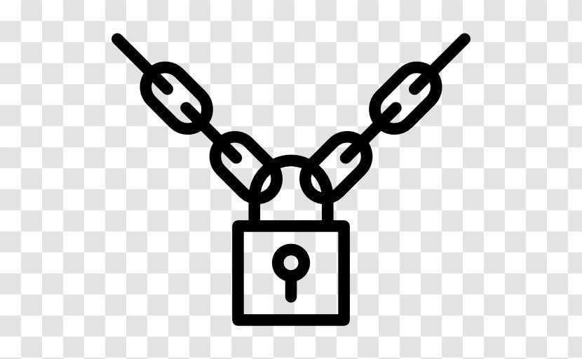 Lock Ransomware - Chain - Secure Transparent PNG
