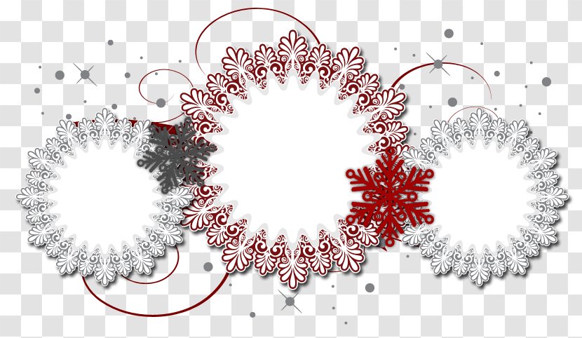 Christmas Decoration Template Paper - Frame Transparent PNG