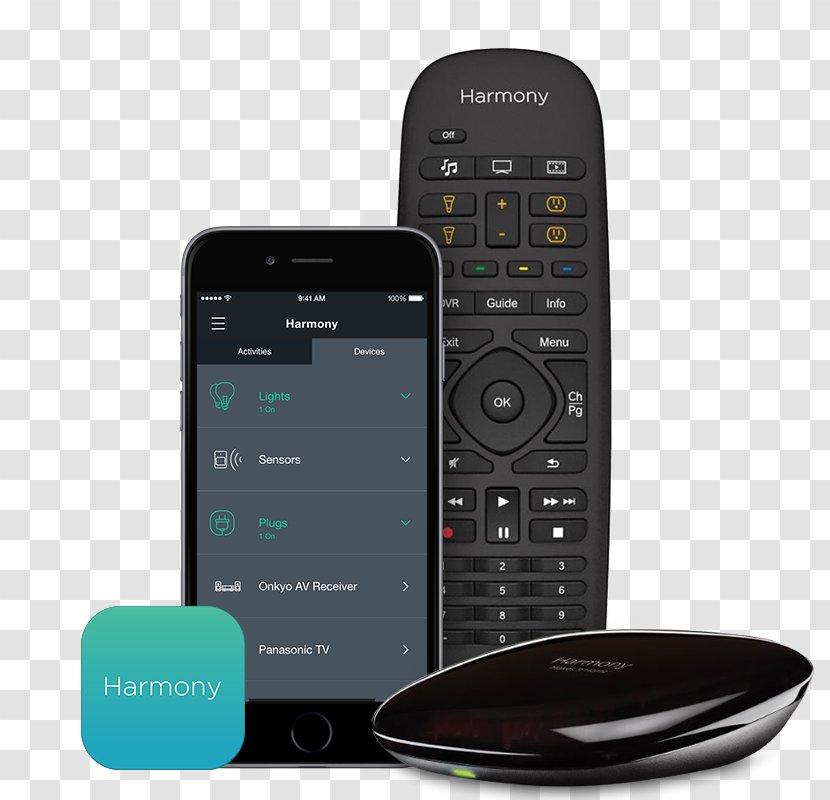 Feature Phone Logitech Harmony Companion Insteon Remote Controls - Telephone - Mobile Transparent PNG