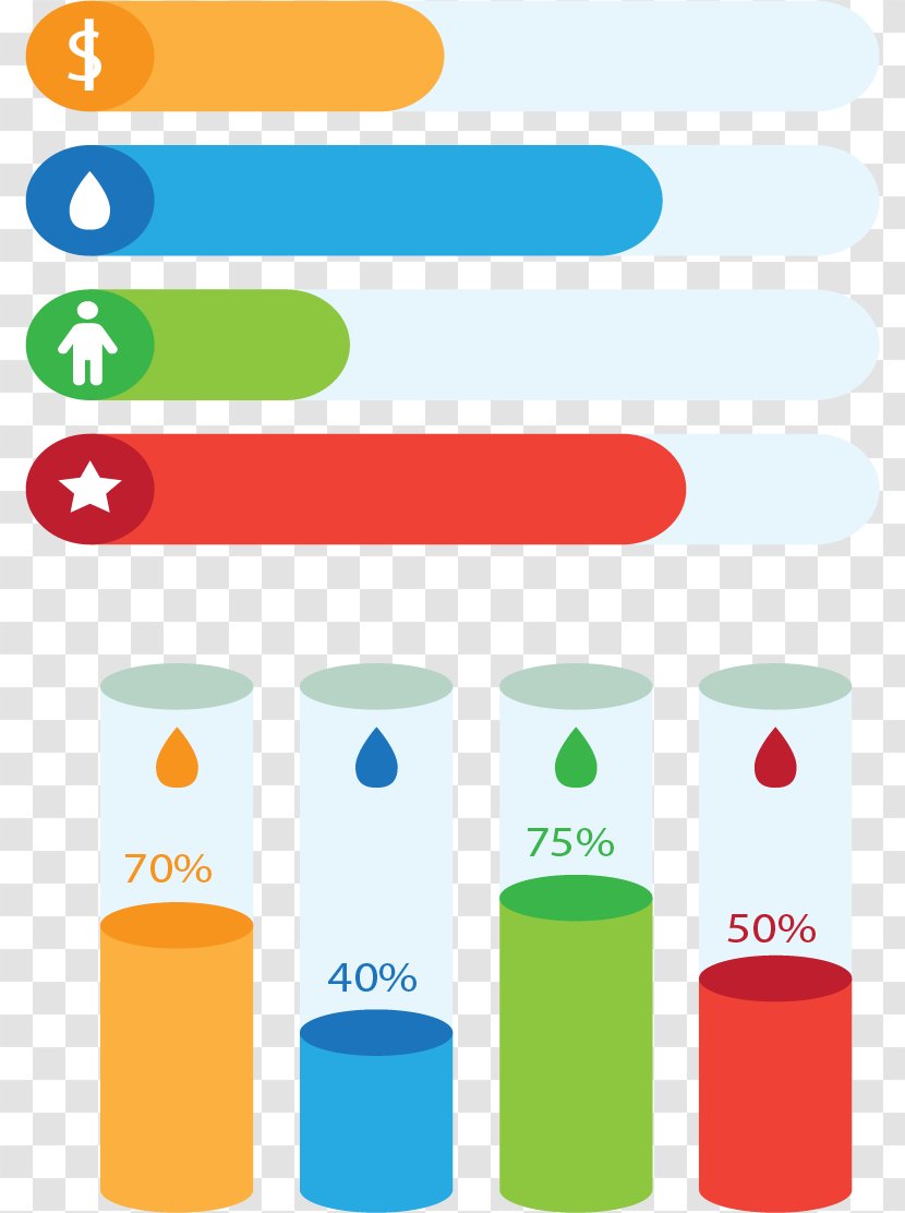 Data Clip Art - Material - FIG Droplets Accounting Transparent PNG