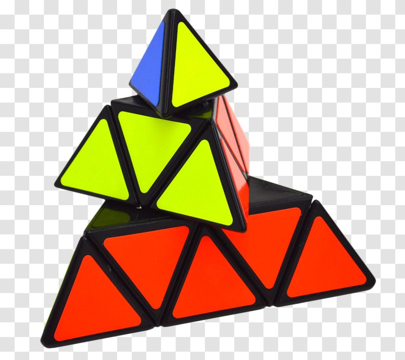 Jigsaw Puzzles Triangle Rubik's Cube Pyraminx - Area Transparent PNG