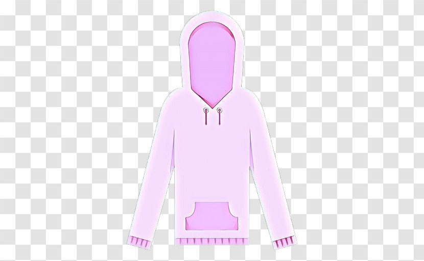 Hoodie Pink Hood Clothing Outerwear Transparent PNG