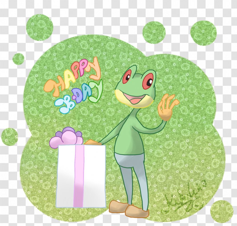 Amphibian Cartoon Green Character Transparent PNG