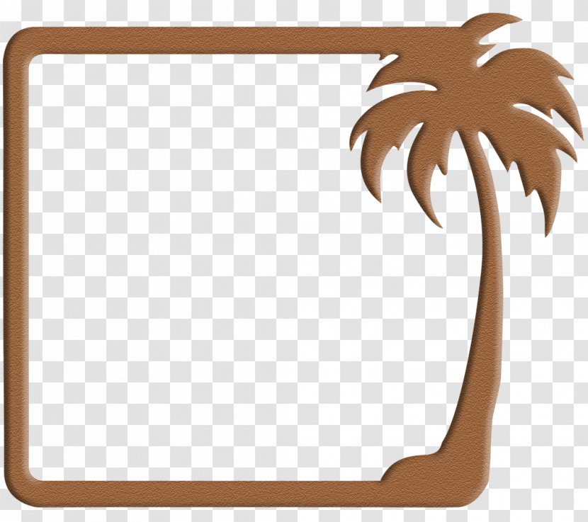 Picture Frames Arecaceae Tree Decorative Arts - Palm Border Transparent PNG