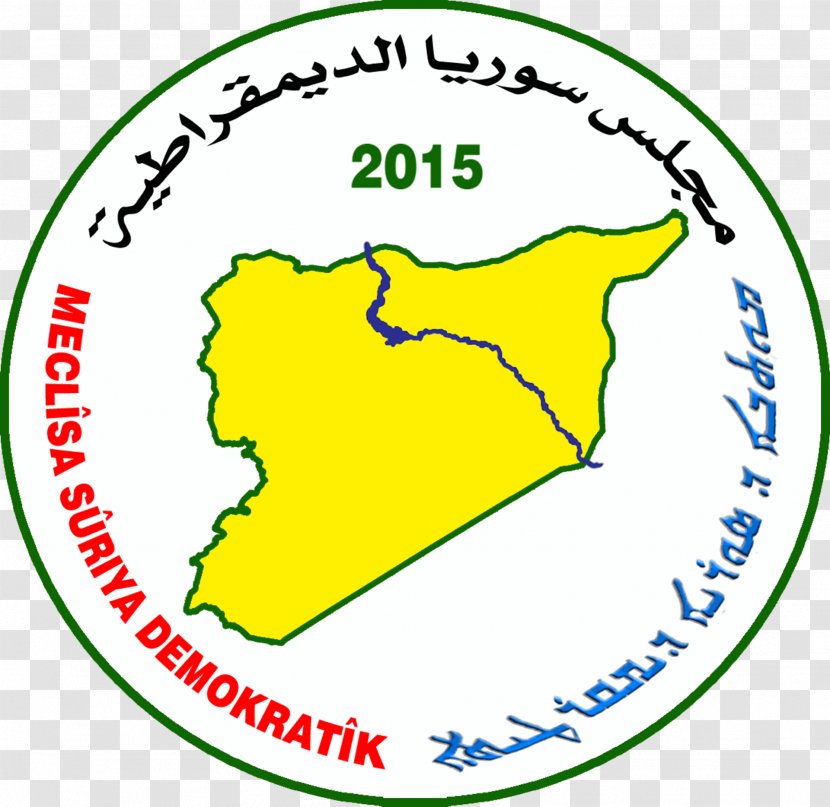 Democratic Federation Of Northern Syria Syrian Council Union Party Kurdish National - Green - Kurdistan Transparent PNG