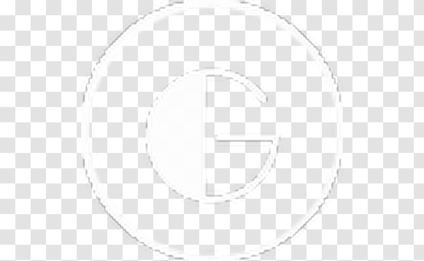 Logo Black Circle Symbol White Transparent PNG