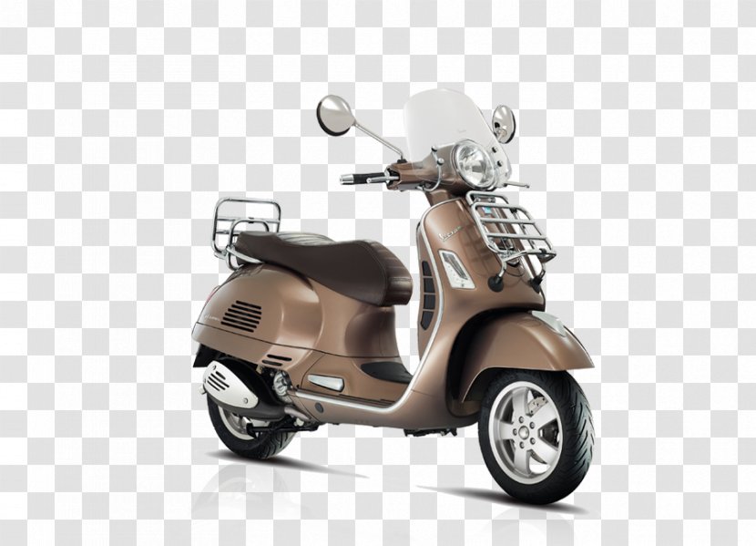 Piaggio Vespa GTS 300 Super Scooter Motorcycle - Grand Tourer Transparent PNG