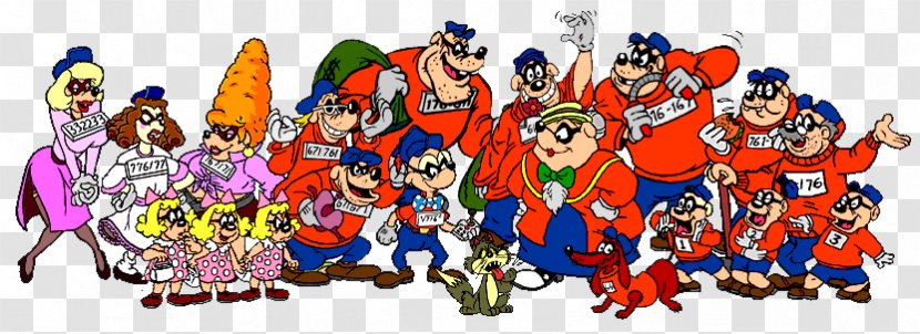 Beagle Boys Scrooge McDuck Banda Bassotti Character Famiglia Cristiana - Flower Transparent PNG