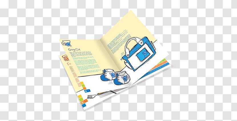 Brand Line - Creative Tri Fold Brochure Transparent PNG