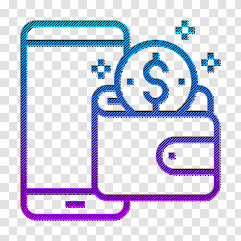 Digital Wallet Icon Financial Technology Icon Wallet Icon Transparent PNG
