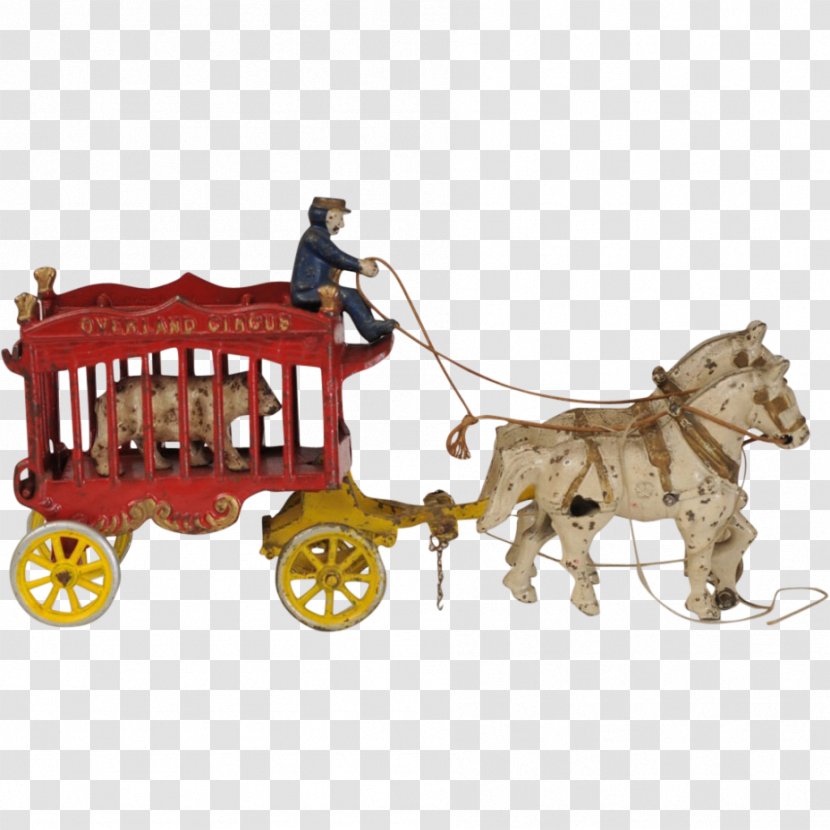 Horse Collectable Antique Toy Wagon Transparent PNG