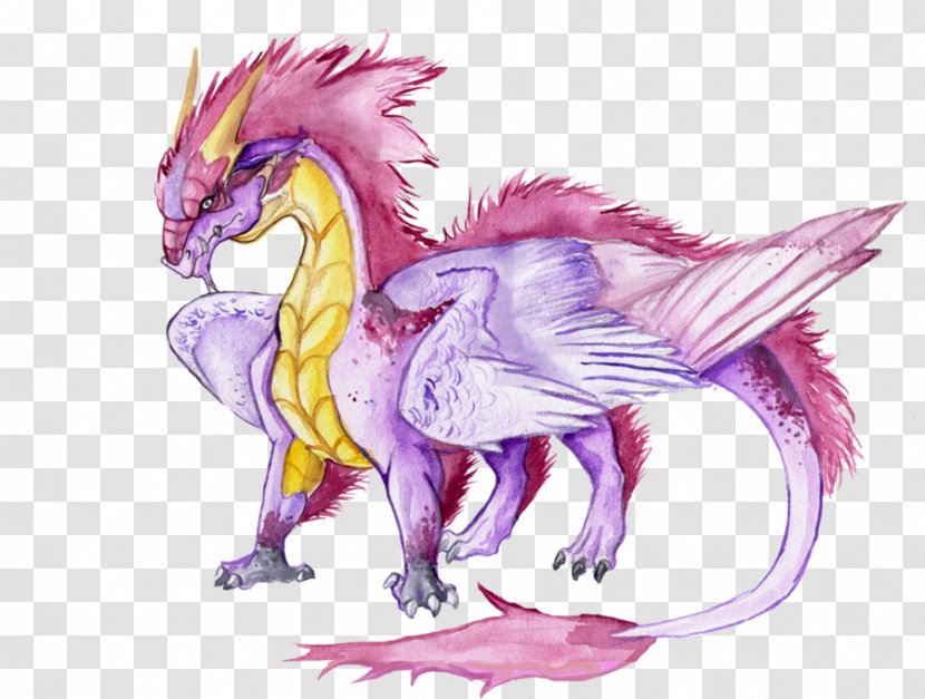 Chinese Dragon Purple Innovation Fantasy - Tree Transparent PNG