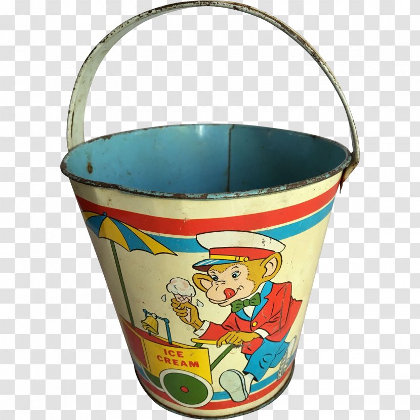 Toy Bucket And Spade Ohio Art Company Sand - Ruby Lane Transparent PNG